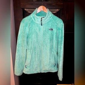 Women’s The North Face Teal Full Zip Up Jacket